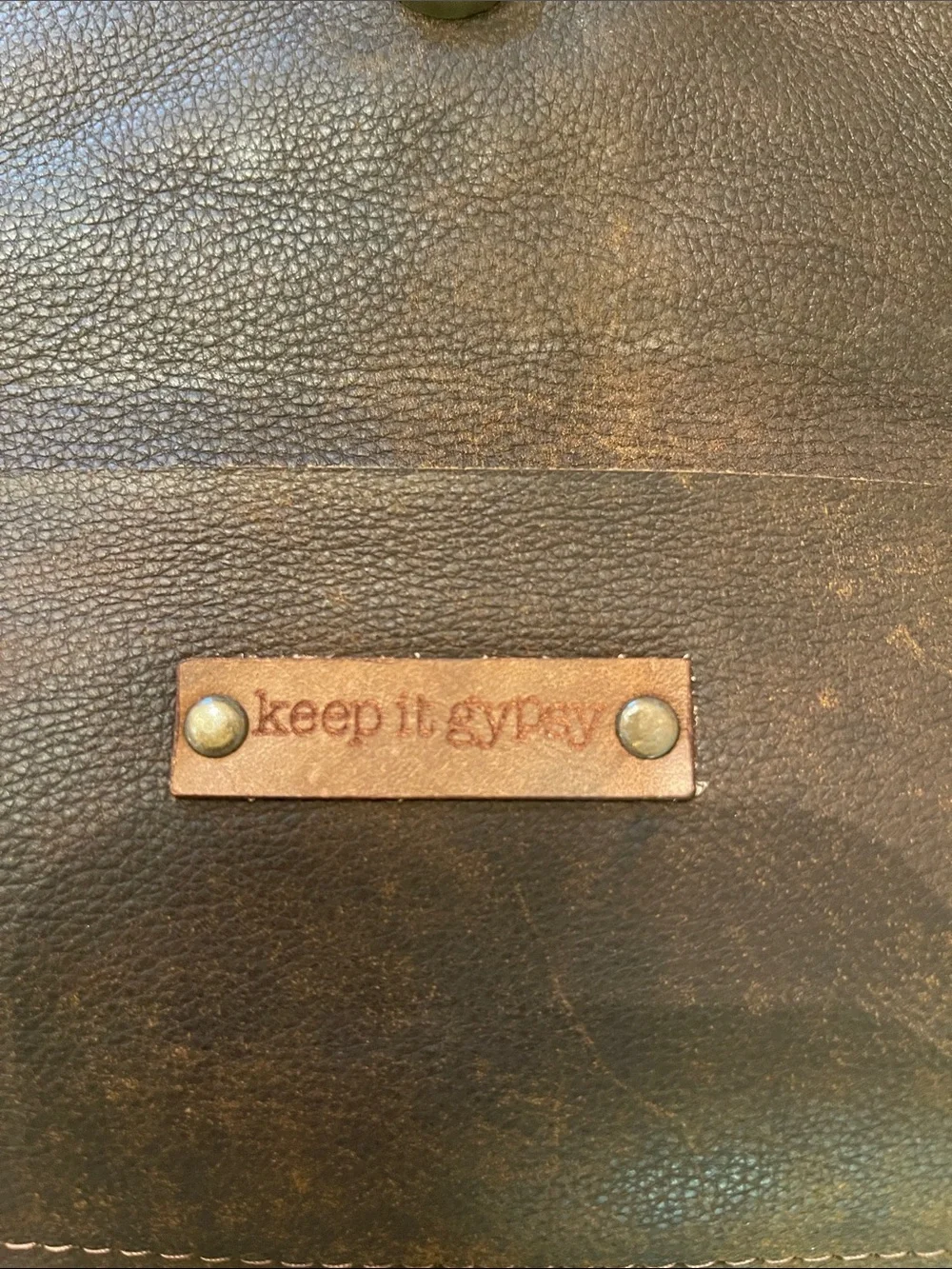 Keep It Gypsy Upcycled  Pink Leopard Ponyhair - Cowhide Trifold Wallet